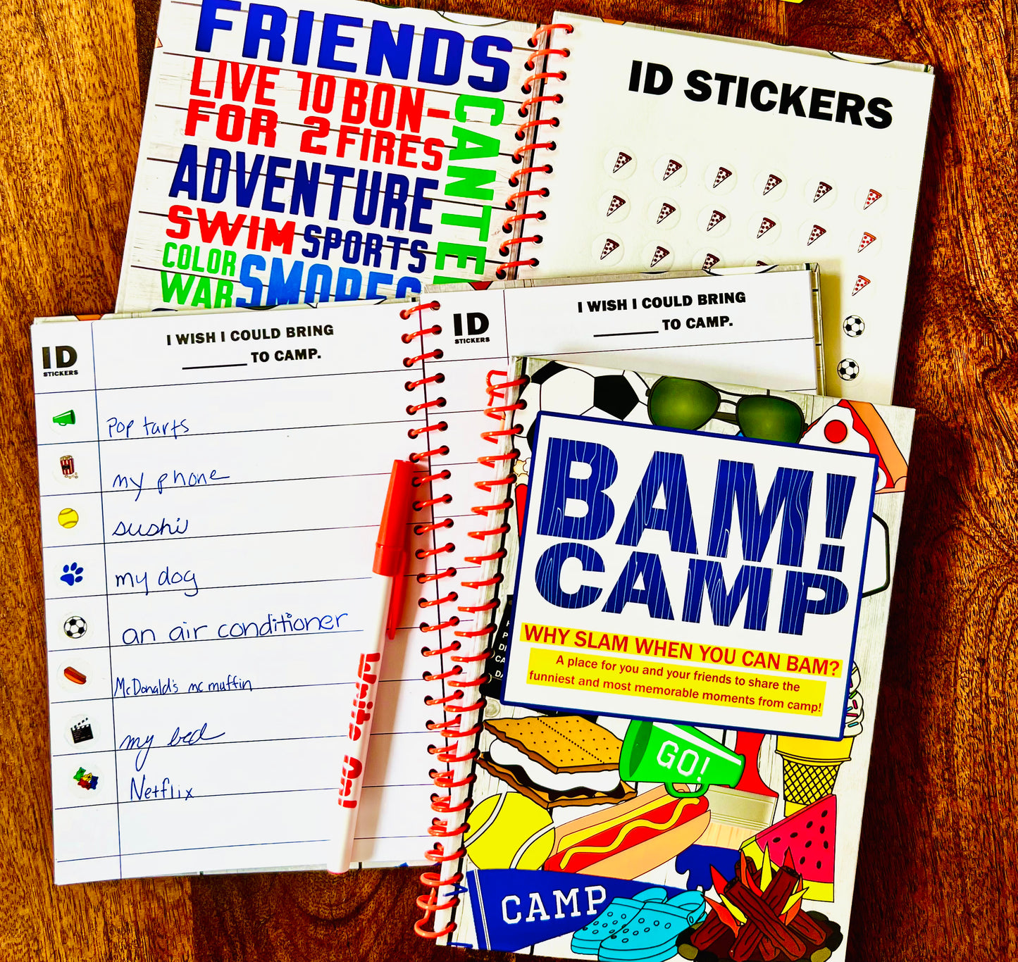 BAM! CAMP Activity Book