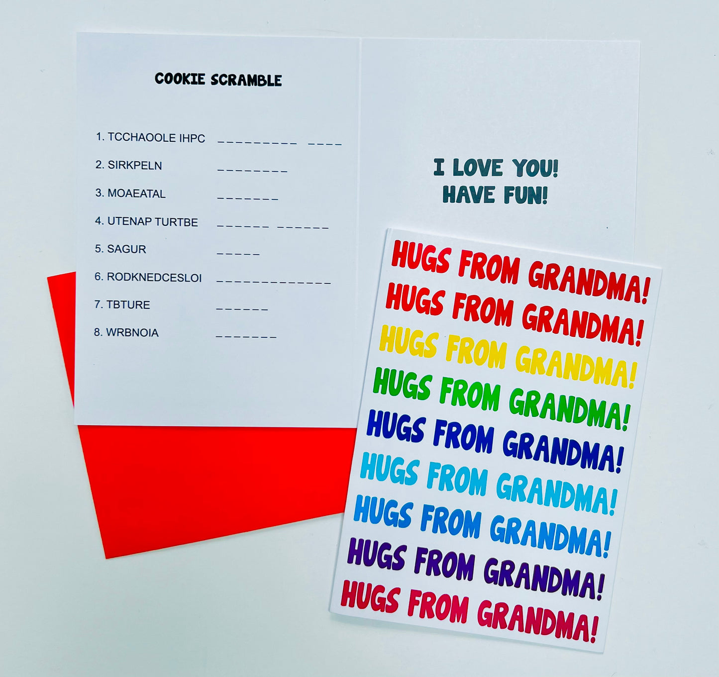 Grandma Pack-Camp Greeting Card Set of 6