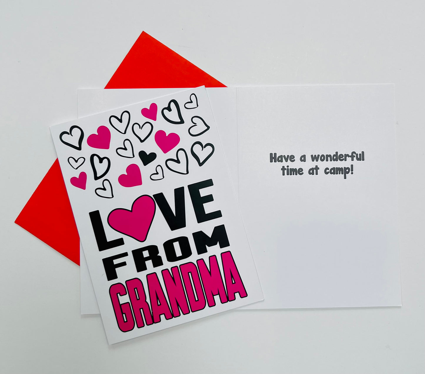 Grandma Pack-Camp Greeting Card Set of 6