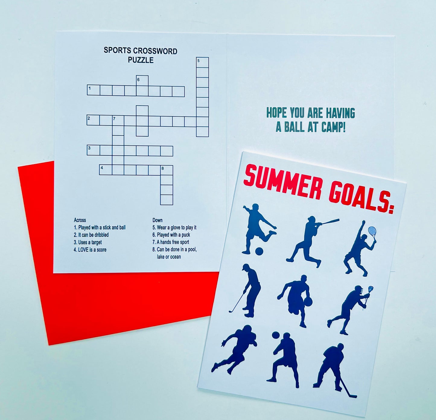 ULTIMATE SPORTS PACK-Camp Greeting Cards Set of 7